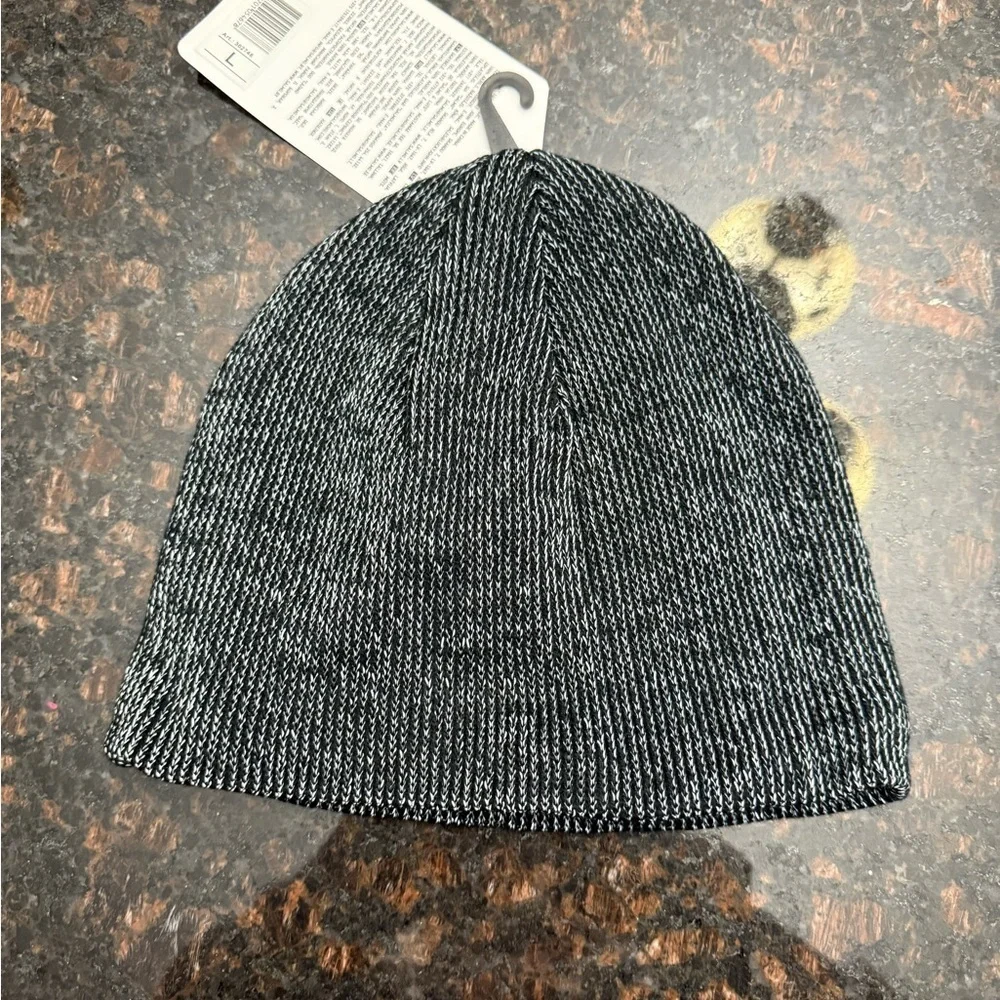 Norfin Black and Gray Knit Beanie